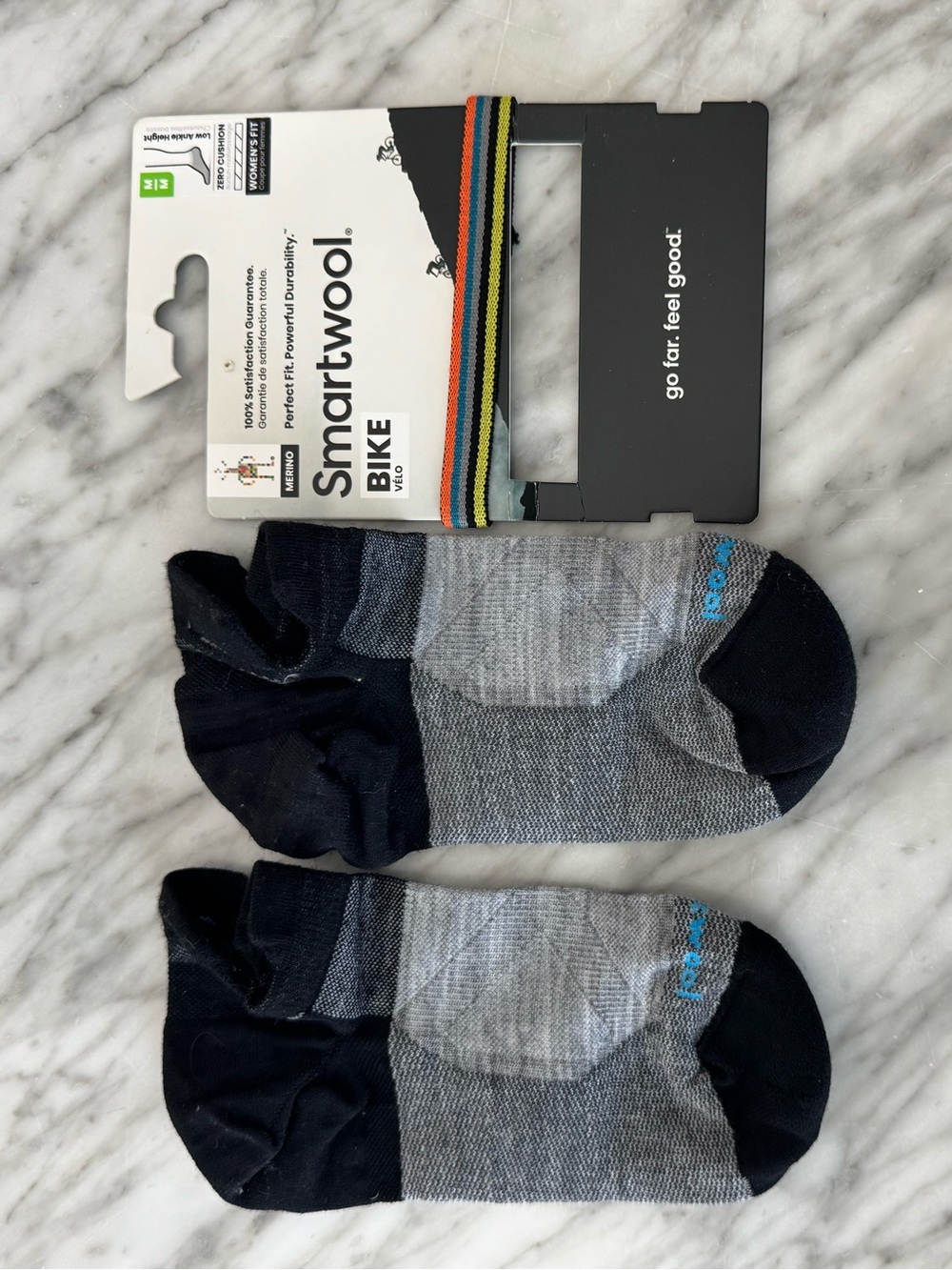 Smartwool, Merino Wool Blend Bike Ankle Socks, Medium (C)